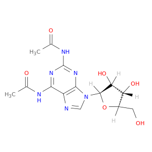 Adenosine, N-acetyl-2-(acetylamino)-