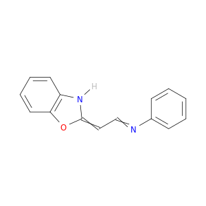 Benzenamine, N-(2(3H)-benzoxazolylideneethylidene)-