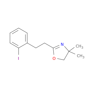 Oxazole, 4,5-dihydro-2-[2-(2-iodophenyl)ethyl]-4,4-dimethyl-