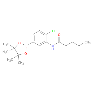 4-氯-3-(戊酰胺基)苯硼酸频那醇酯
