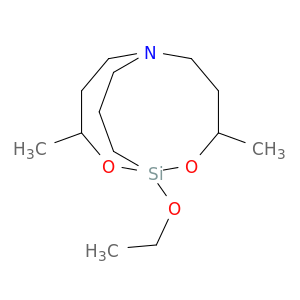 2,10-Dioxa-6-aza-1-silabicyclo[4.4.3]tridecane, 1-ethoxy-3,9-dimethyl-