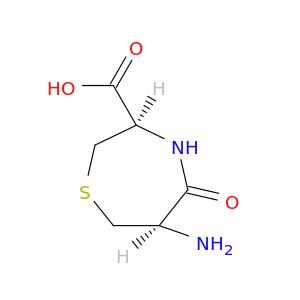 1,4-Thiazepine-3-carboxylicacid, 6-aminohexahydro-5-oxo-, (3R,6R)-
