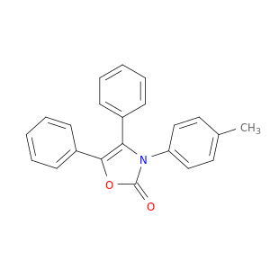 2(3H)-Oxazolone, 3-(4-methylphenyl)-4,5-diphenyl-
