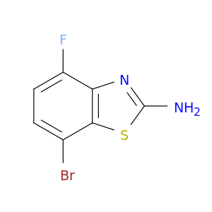 7-溴-4-氟苯并[d]噻唑-2-胺