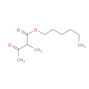 Butanoic acid, 2-methyl-3-oxo-, hexyl ester