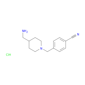 4-(4-氨基甲基-哌啶-1-基甲基)-苯甲腈盐酸盐