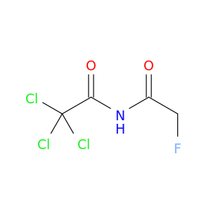 Acetamide, 2,2,2-trichloro-N-(fluoroacetyl)-