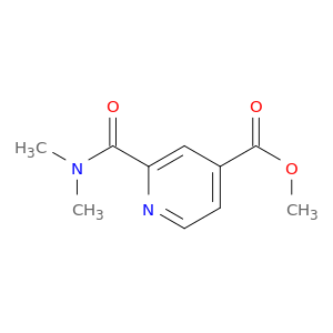 4-Pyridinecarboxylic acid, 2-[(dimethylamino)carbonyl]-, methyl ester