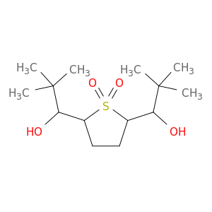 2,5-Thiophenedimethanol,a2,a5-bis(1,1-dimethylethyl)tetrahydro-, 1,1-dioxide