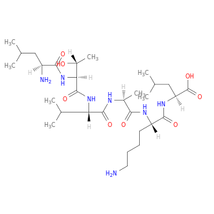 L-Leucine, L-leucyl-L-threonyl-L-valyl-L-alanyl-L-lysyl-