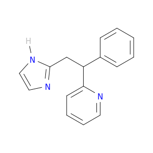 Pyridine, 2-[2-(1H-imidazol-2-yl)-1-phenylethyl]-