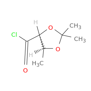 1,3-Dioxolane-4-carbonylchloride, 2,2,5-trimethyl-, (4S-cis)- (9CI)
