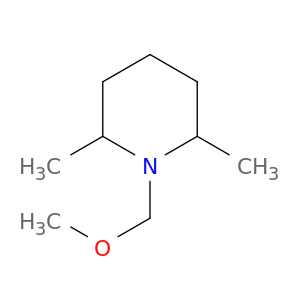 piperidine, 1-(methoxymethyl)-2,6-dimethyl-