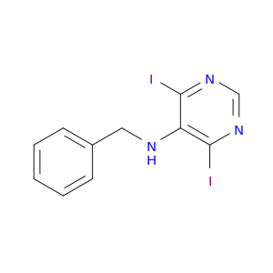 4,6-二碘-5-苄胺基嘧啶