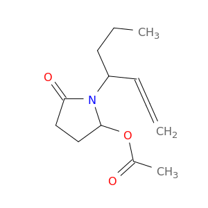 2-Pyrrolidinone, 5-(acetyloxy)-1-(1-propyl-2,3-butadienyl)-