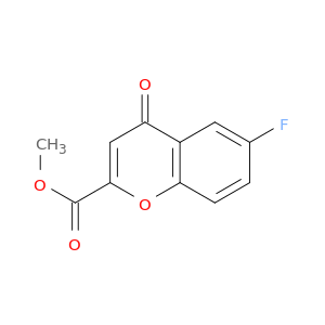 甲基6-氟-4-氧代-4H-1-苯并吡喃-2-羧酸盐