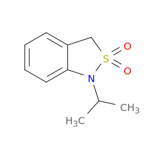 2,1-Benzisothiazole, 1,3-dihydro-1-(1-methylethyl)-, 2,2-dioxide