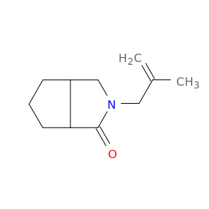 Cyclopenta[c]pyrrol-1(2H)-one, hexahydro-2-(2-methyl-2-propenyl)-