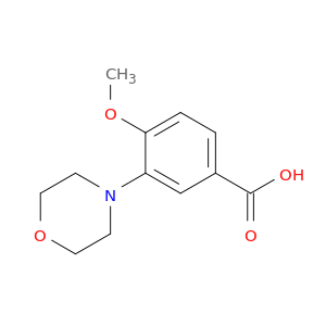 4-METHOXY-3-(4-MORPHOLINYL)BENZOIC ACID
