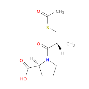 1-[(2r)-3-(acetylsulfanyl)-2-methylpropanoyl]-l-proline