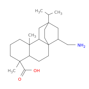 1-(aminomethyl)-4b,8-dimethyl-3-(propan-2-yl)dodecahydro-1h-3,10a-ethanophenanthrene-8-carboxylic acid