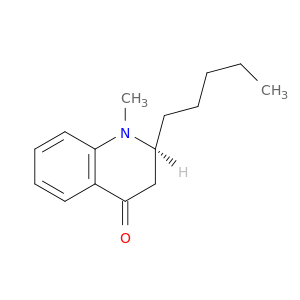 4(1H)-Quinolinone, 2,3-dihydro-1-methyl-2-pentyl-, (2S)-