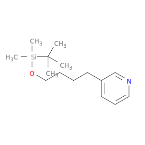 Pyridine, 3-[4-[[(1,1-dimethylethyl)dimethylsilyl]oxy]butyl]-