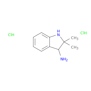 2,2-Dimethyl-2,3-dihydro-1H-indol-3-amine Dihydrochloride