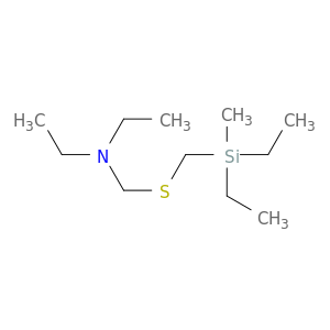 Ethanamine, N-[[[(diethylmethylsilyl)methyl]thio]methyl]-N-ethyl-