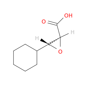 Oxiranecarboxylic acid, 3-cyclohexyl-, (2S,3R)-