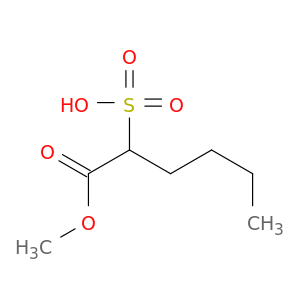 1-Methoxy-1-oxohexane-2-sulfonic acid