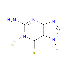 Platinum,bis(2-amino-1,7-dihydro-6H-purine-6-thionato-N7,S6)-, (SP-4-2)- (9CI)