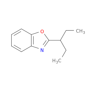 BENZOXAZOLE, 2-(1-ETHYLPROPYL)-