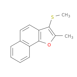 Naphtho[1,2-b]furan, 2-methyl-3-(methylthio)-