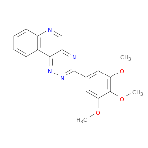1,2,4-Triazino[5,6-c]quinoline, 3-(3,4,5-trimethoxyphenyl)-