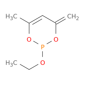 4H-1,3,2-Dioxaphosphorin, 2-ethoxy-6-methyl-4-methylene-