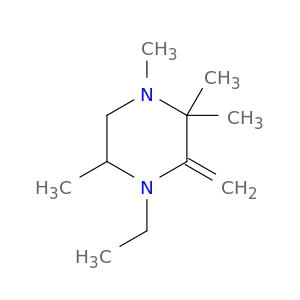 4-ETHYL-1,2,2,5-TETRAMETHYL-3-METHYLIDENEPIPERAZINE