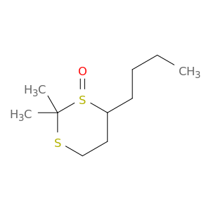 1,3-Dithiane, 4-butyl-2,2-dimethyl-, 3-oxide