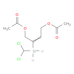 2-Butene-1,4-diol, 2-(dichloromethylsilyl)-, diacetate