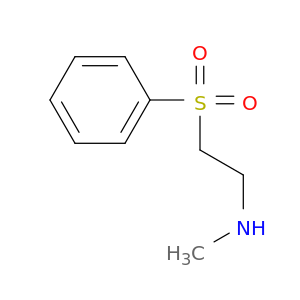 [2-(Benzenesulfonyl)ethyl](methyl)amine
