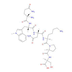 L-Serine, L-glutaminyl-L-tryptophyl-L-asparaginyl-L-lysyl-L-prolyl-