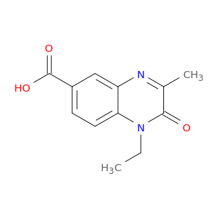 1-Ethyl-3-methyl-2-oxo-1,2-dihydroquinoxaline-6-carboxylic acid