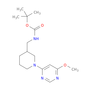tert-Butyl ((1-(6-methoxypyrimidin-4-yl)piperidin-3-yl)methyl)carbamate
