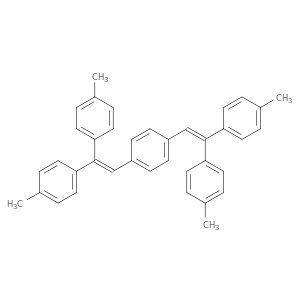 Benzene, 1,4-bis[2,2-bis(4-methylphenyl)ethenyl]-