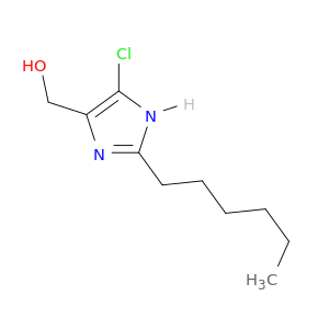 1H-Imidazole-4-methanol, 5-chloro-2-hexyl-