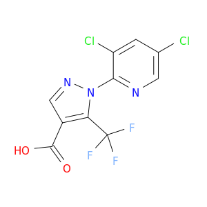 1-(3,5-dichloropyridin-2-yl)-5-(trifluoromethyl)-1H-pyrazole-4-carboxylic acid