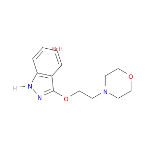 3-[2-(morpholin-4-yl)ethoxy]-1h-indazole hydrobromide(1:1)