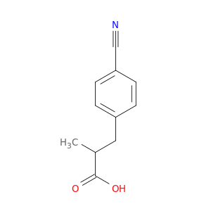 3-(4-氰基苯基)-2-甲基丙酸