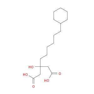 Pentanedioic acid, 3-(6-cyclohexylhexyl)-3-hydroxy-