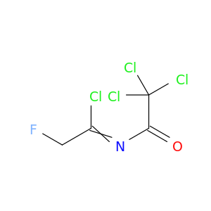 Ethanimidoyl chloride, 2-fluoro-N-(trichloroacetyl)-
